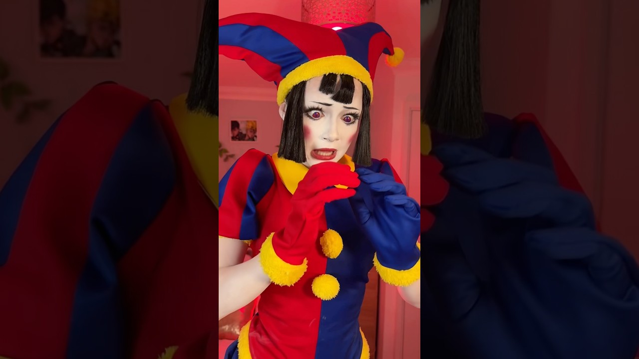 #pov you find a weird VR headset… #pomni #theamazingdigitalcircus #cosplay