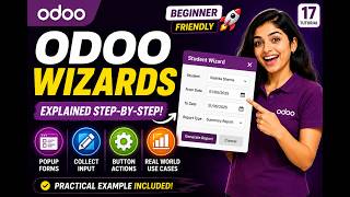 Odoo Wizards Explained Step-by-Step | Beginner Friendly Guide