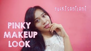 Pinky Makeup Look By Putrisahilani