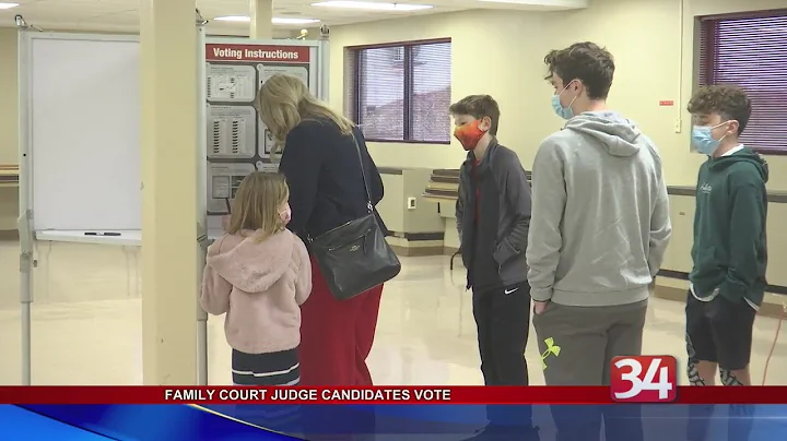 Veronica Gorman casts vote for Broome County Famil...