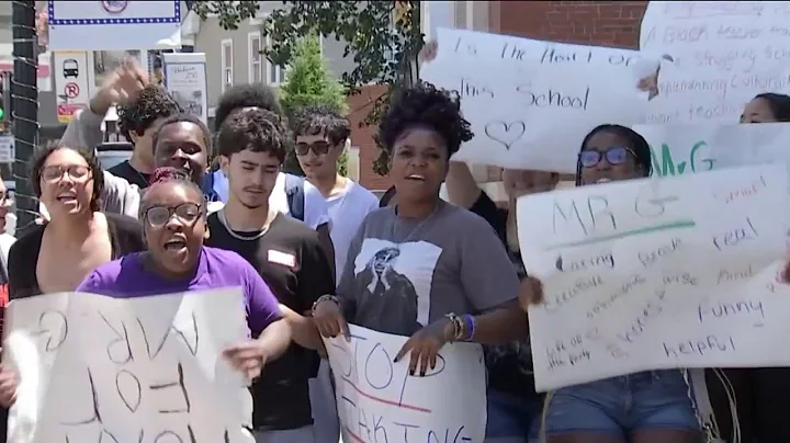 Woburn students protest teacher layoffs