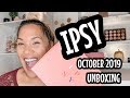 IPSY OCTOBER 2019 UNBOXING AND REVIEW