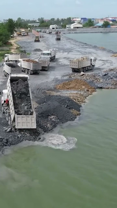 JK Dump Truck working ll Road building 2794 #construction