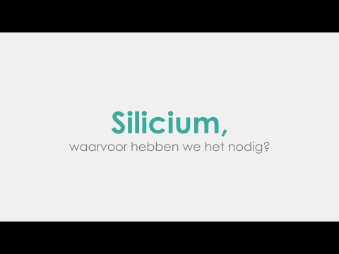 Silicium: waarvoor hebben we het nodig?