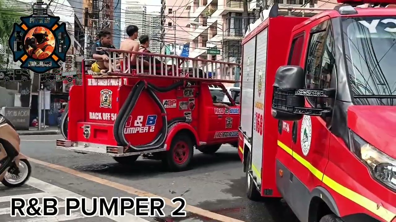 FIRE ALARM AT P BURGOS BRGY POBLACION MAKATI #automobile #foryourpage 
