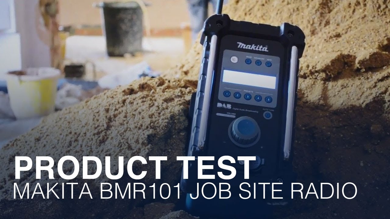 Makita BMR101 Job Site Radio review - YouTube