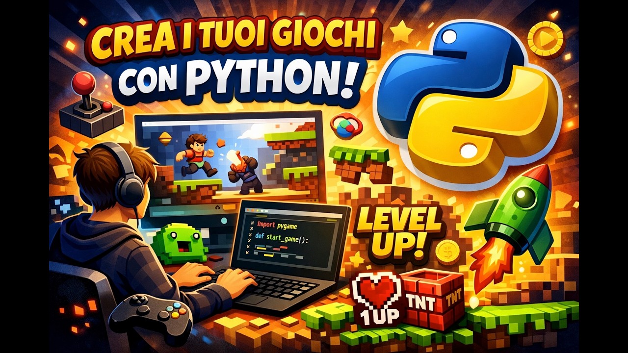8 - Programmare è un Gioco con Python Turtle - YouTube