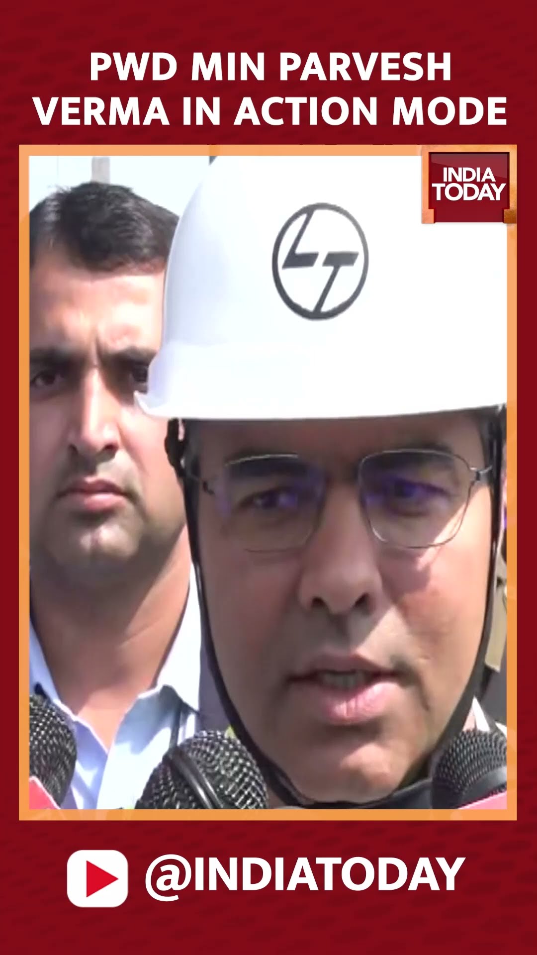 Parvesh Verma Inspects Barapullah Phase 3 Project, Says Project Will Be Completed Within 12 Months