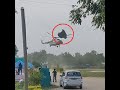 Helicopter Hits MASSIVE Object