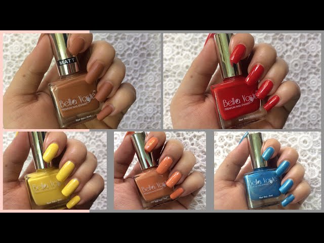 Bella Voste Nail Enamel (Swatch) – Welcome to world of review_blog