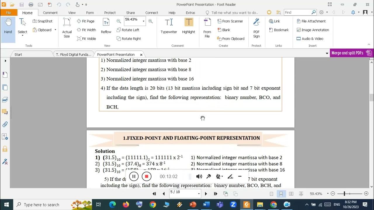 Floating point, Coding and Gates - YouTube