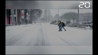 Loire-Atlantique: Jusqu’à 5 cm de neige relevés, la circulation très perturbée