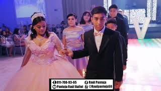 vals retros Raúl pantoja BALLET XV de aurora damas y chambelanes 9 julio 22