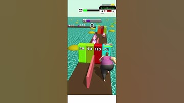 Fat PUSHER 🍔🍹 🍗 ( Android Gameplay Level Up All Level New Android Game ) #shorts game