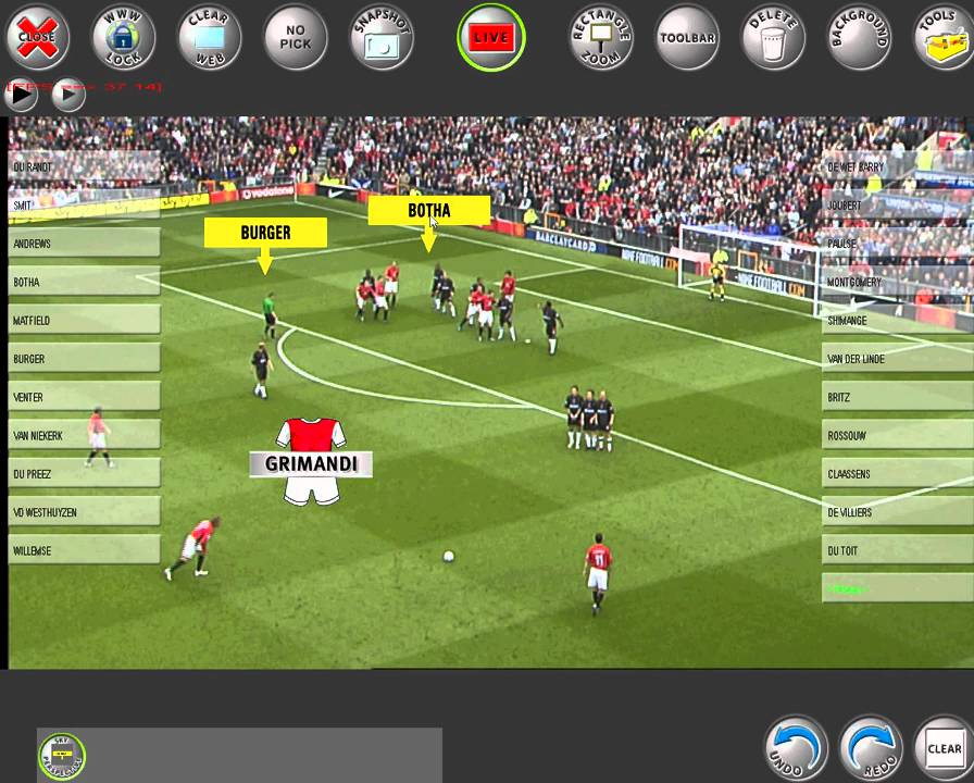 Point-HD Trainer Telestrator Perspective Tool