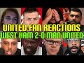 Angry  man united fans reaction to west ham 20 man united  fans channel