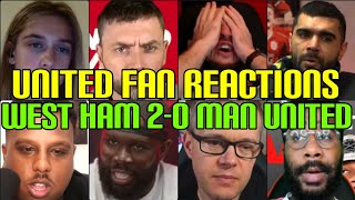 ANGRY 🤬 MAN UNITED FANS REACTION TO WEST HAM 2-0 MAN UNITED | FANS CHANNEL