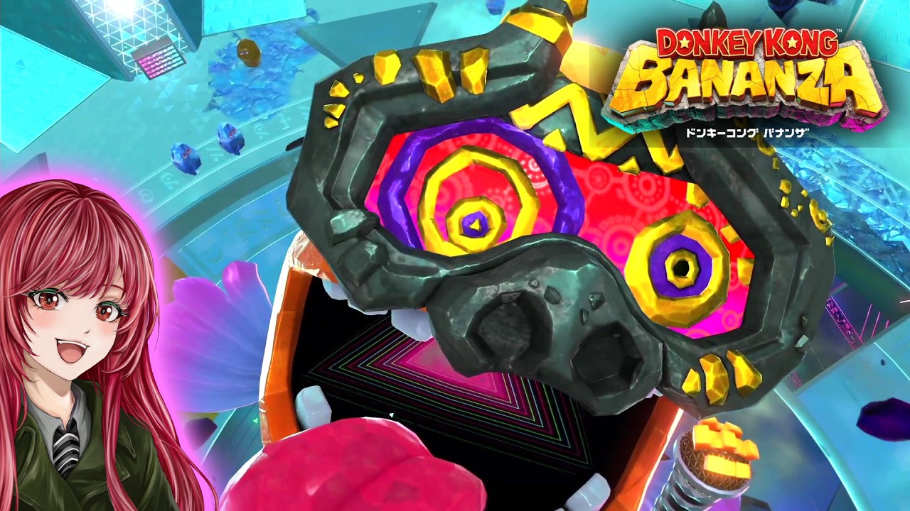 Donkey Kong Bonanza】#29 Collect bananas in a world where you can