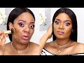 I TRIED A GLOWY MAKEUP FOR OILY SKIN (FULL COVERAGE MAKEUP ROUTINE) | OMABELLETV