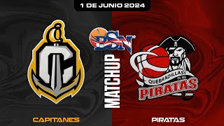 Capitanes de Arecibo vs. Piratas de Quebradillas  BSN2024