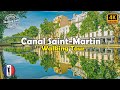  paris canal saintmartin amasing walking tour 4k60 fps