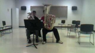 Final Fantasy- Castle Theme- Tuba Euphonium Duet