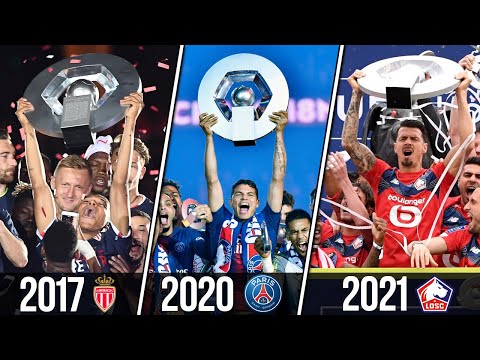 ⚽ Все Победители Чемпионата Франции по Футболу 1894 - 2021 | Все Чемпионы Франции (Лига 1) ⚽