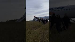 URAL Airlines Emergency Landing in Field screenshot 2