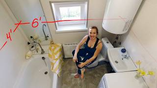 Amazing Creation of Small Bathroom | Building House Ep.13 by CREATIVE COUPLE 559,817 views 1 year ago 16 minutes