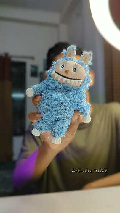 DIY viral Labubu doll🙀 #shorts #diy #labubu