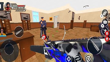Bank Robbery SSG Shooting Game _ Android GamePlay