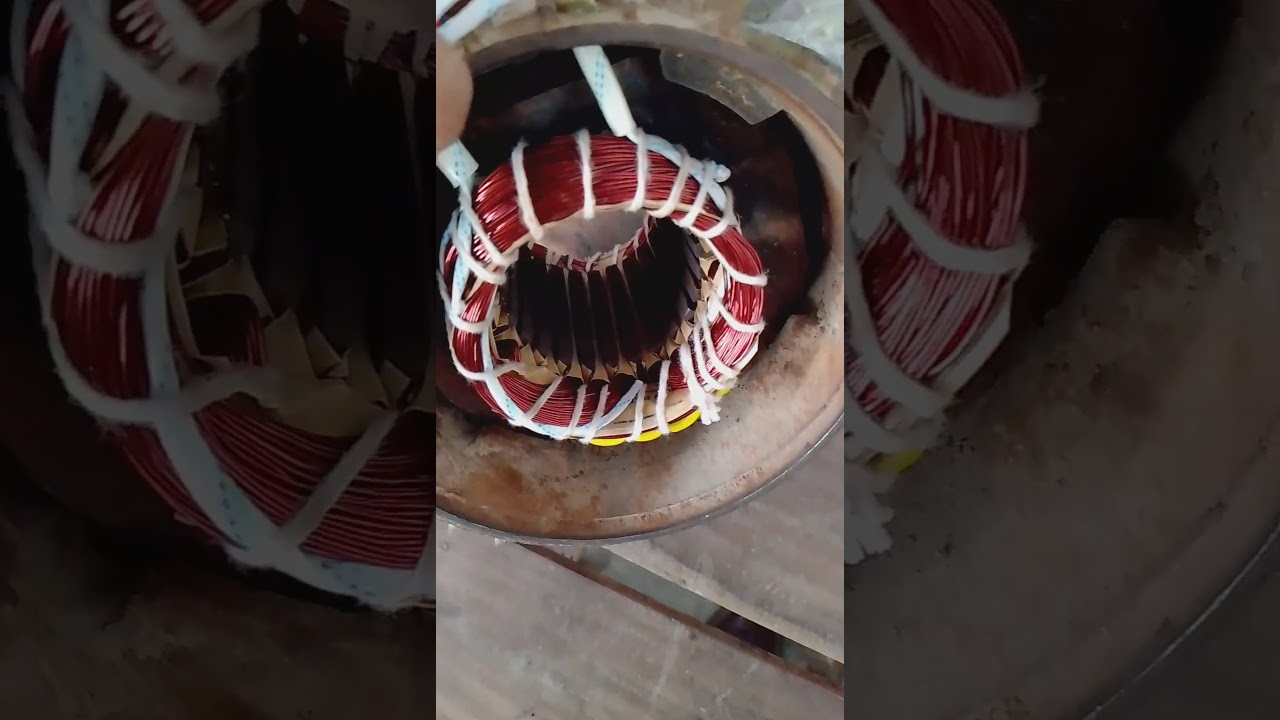double impeller motor winding core ✨||