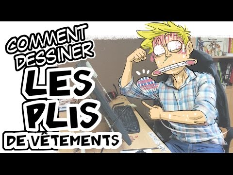 Dessiner les plis de vêtements