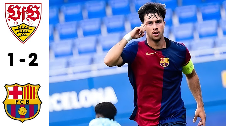 Stuttgart 1 x 2 Barcerlona U19•Uefa Youth League Quarter Finals.Extended Highlights & All Goals 2025