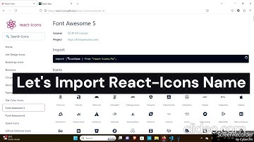 ➡️ How to Use React Icons and Install in React JS