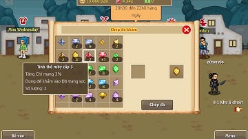 Hải Tặc Tí Hon - Ghép đá lên 6 khảm đồ 8x max hp và phản đòn vs o0tony0o