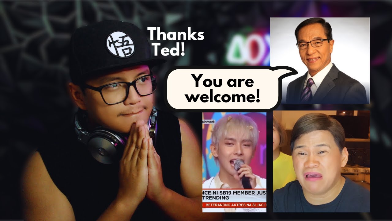 OGIE DIAZ RESPONDS TO TED FAILON'S REMARKS ON SB19 JUSTIN'S NOSE AND ORIGINALITY