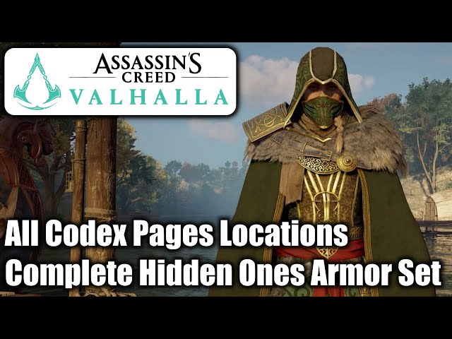 AC Valhalla Hidden Ones Set and Codex Pages Guide