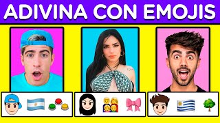 ADIVINA EL YOUTUBER CON EMOJIS 😍✨| TRIVIA DE YOUTUBERS Y STREAMERS💖| EL RETO MAS VIRAL💥| YOU OCIO screenshot 1