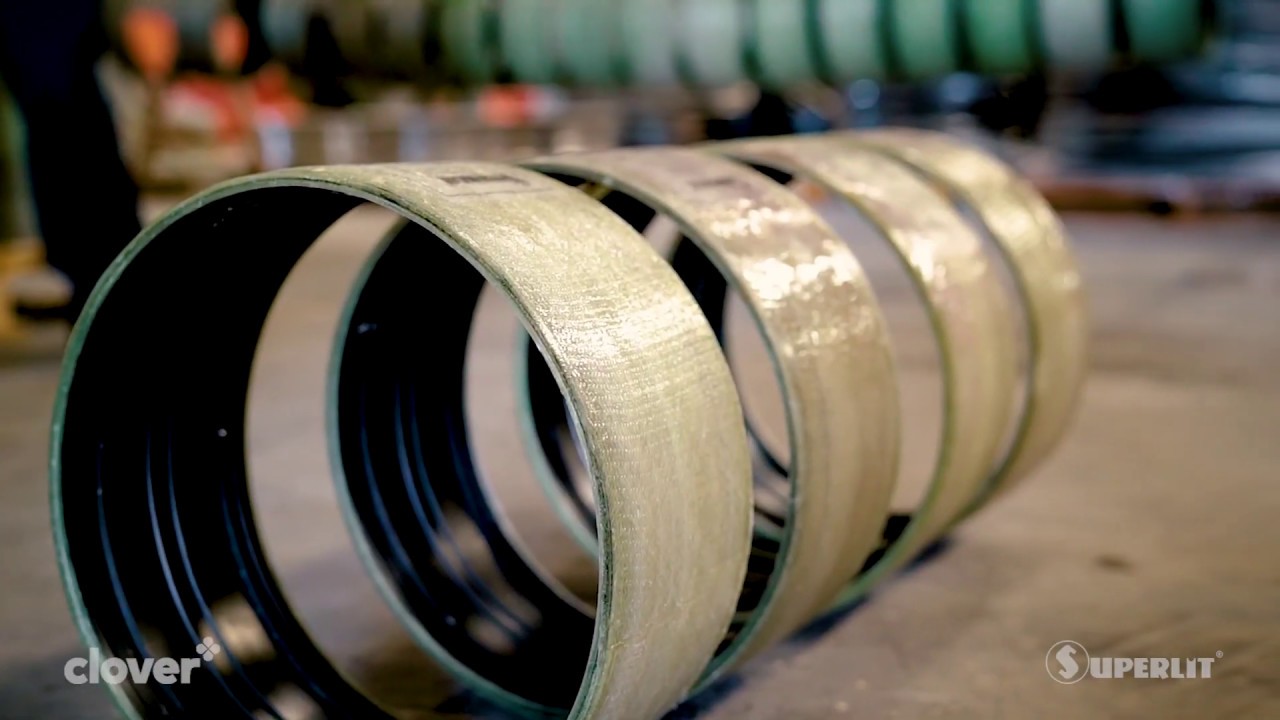 A closer look at the Superlit GRP Pipe Factories | Clover Pipelines