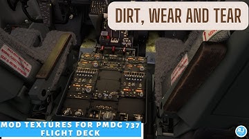 Improve the PMDG 737 Flightdeck visuals with a NEW FREE MOD