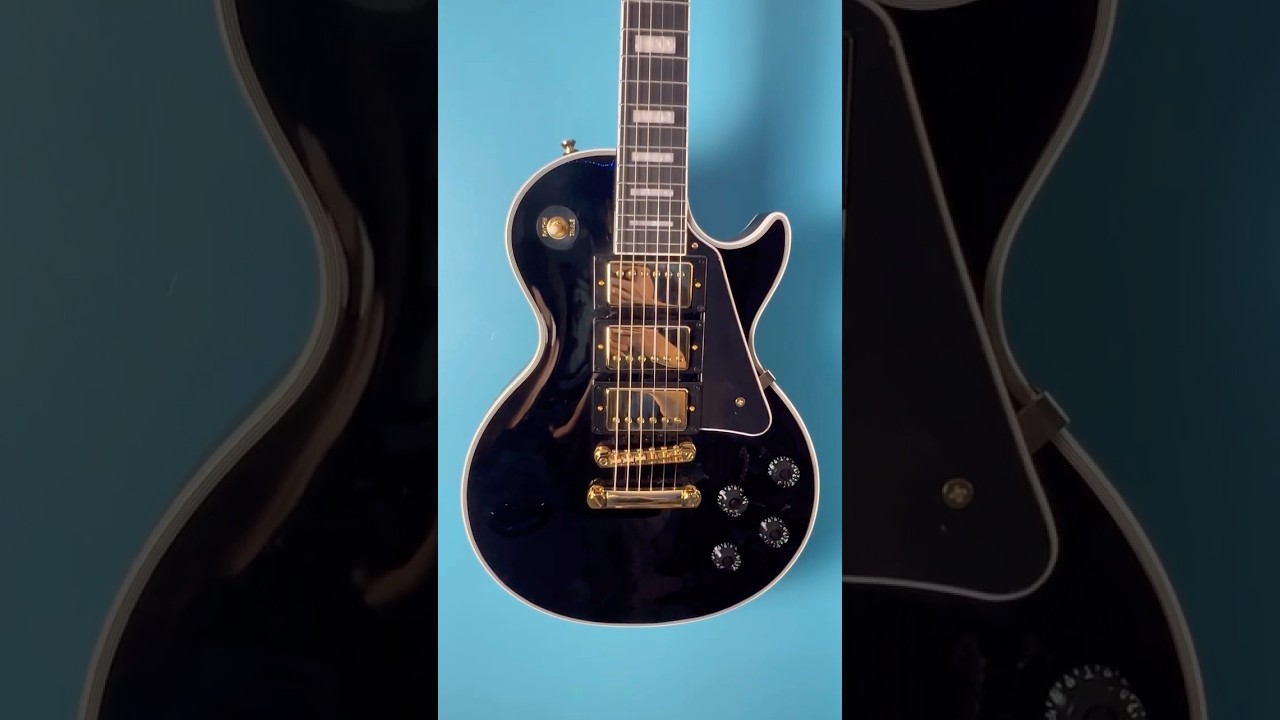 2025 Epiphone Les Paul “Black Beauty” Custom AmericanMusical.com