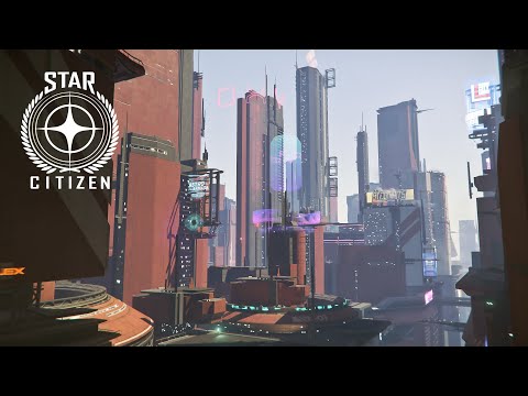 Vidéo: Star Citizen Montre Des Villes De La Taille D'une Planète