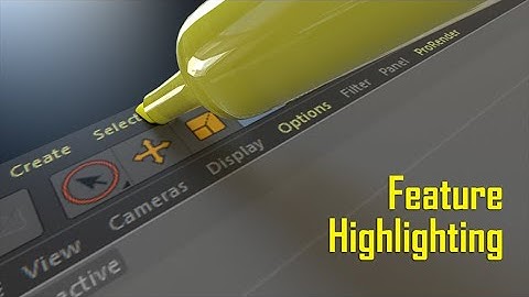 Customize Feature Highlighting in Cinema 4D