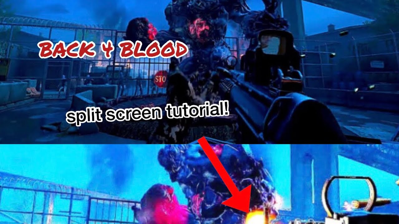 Back 4 Blood How to unlock split screen!!