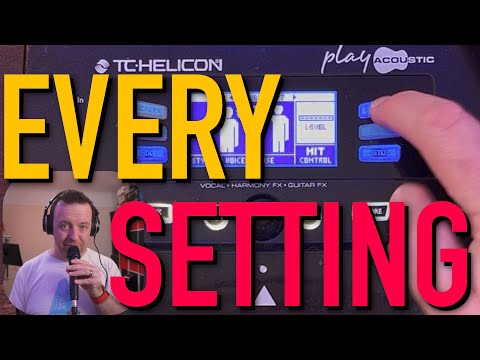 TC-Helicon Voicelive Play Acoustic - My Presets Deep Dive - What I use and How I use it