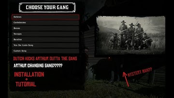 Create your own gang INSTALLATION & TUTORIAL