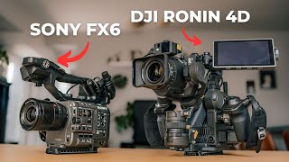 Sony FX6 Vs DJI Ronin 4D, Here's Where it Wins