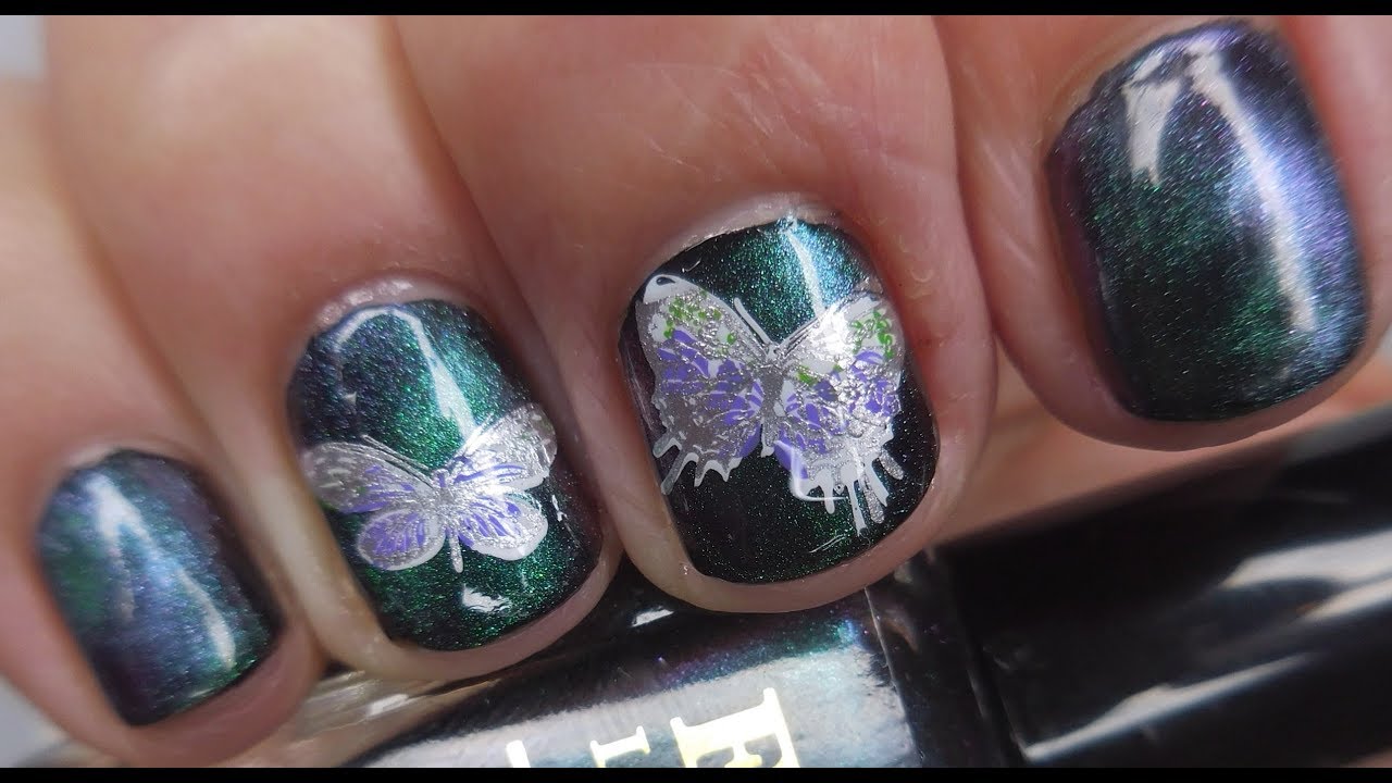 FUN Lacquer Believe Requested by Kat ~ Born Pretty L003 ~ Layered Stamping