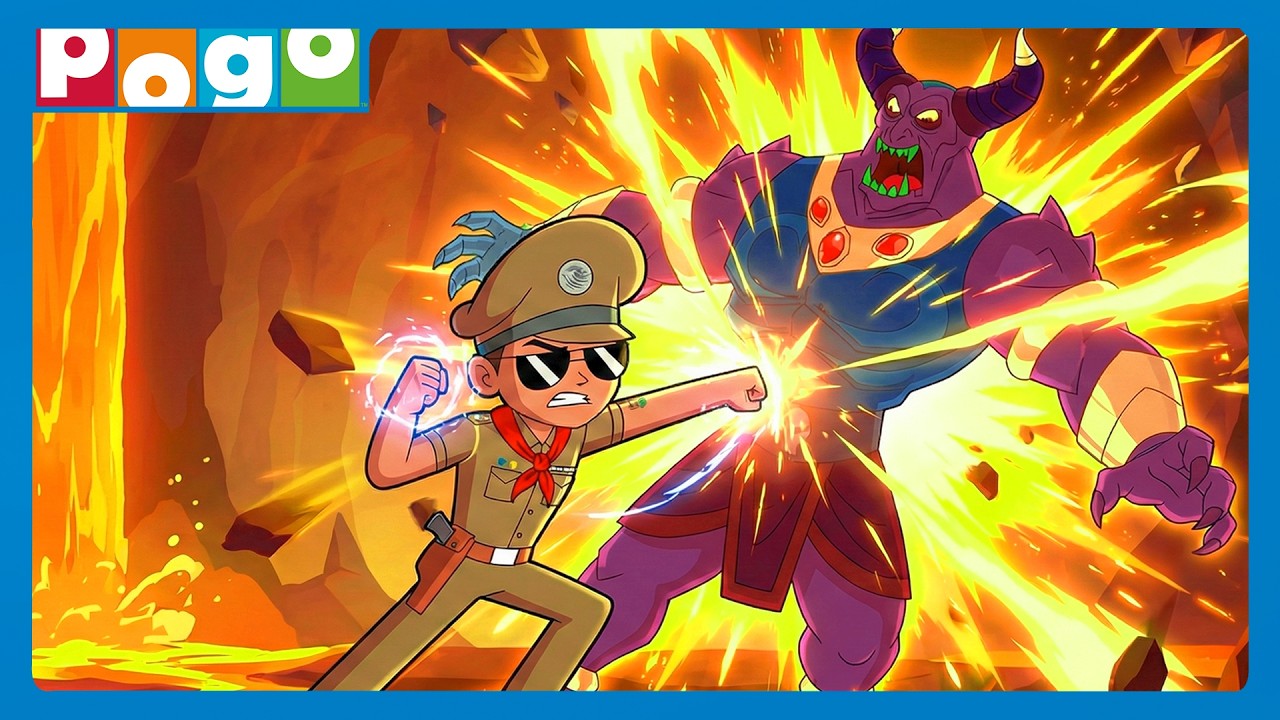 Evil Zorbo Ki Waapsi!😱| Little Singham😎| Hindi Cartoon | @PogoChannel ​